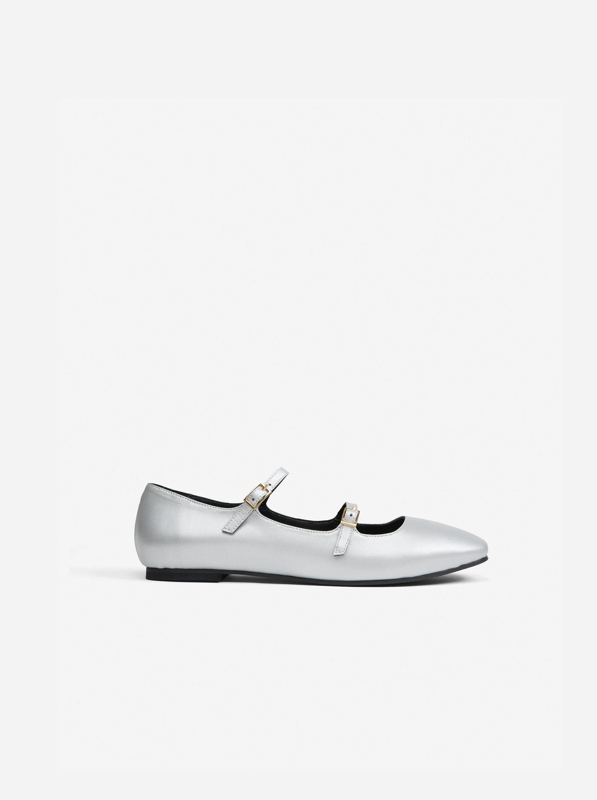 Manu Ballet Flats With Double Belt Magic Soft